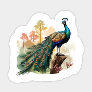 Peafowl Sticker